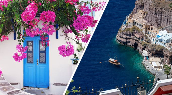 Combiné Athènes, île de Paros, île de Naxos & île de Santorin, Combiné Grèce & ses îles, Cyclades, Santorin par Ôvoyages Combiné Athènes, île de Paros, île de Naxos & île de Santorin, Combiné Grèce & ses îles, Cyclades, Santorin par Ôvoyages
