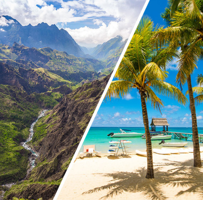 Combiné Autotour Evasion Réunionnaise & Ôclub Experience Le Grand Bleu Hôtel & Spa 3*, Circuit Île Maurice par Ôvoyages Combiné Autotour Evasion Réunionnaise & Ôclub Experience Le Grand Bleu Hôtel & Spa 3*, Circuit Île Maurice par Ôvoyages