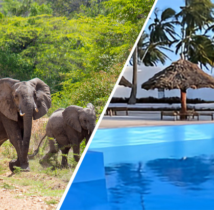Combiné SBH Kilindini 5* & Safari 2 nuits dans la réserve de Selous en avion, Séjour Tanzanie, Zanzibar par Ôvoyages Combiné SBH Kilindini 5* & Safari 2 nuits dans la réserve de Selous en avion, Séjour Tanzanie, Zanzibar par Ôvoyages