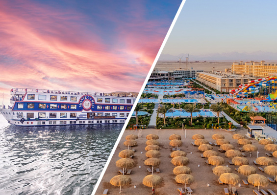 Combiné Croisière Ôclub 5* sur le Nil avec visites en option & séjour balnéaire à Hurghada en 4* Combiné Croisière Ôclub 5* sur le Nil avec visites en option & séjour balnéaire à Hurghada en 4* - photo 1