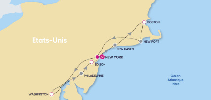 Circuit Capitales de l'Est des États-Unis, Circuit Etats-Unis, New York par Ôvoyages Circuit Capitales de l'Est des États-Unis, Circuit Etats-Unis, New York par Ôvoyages