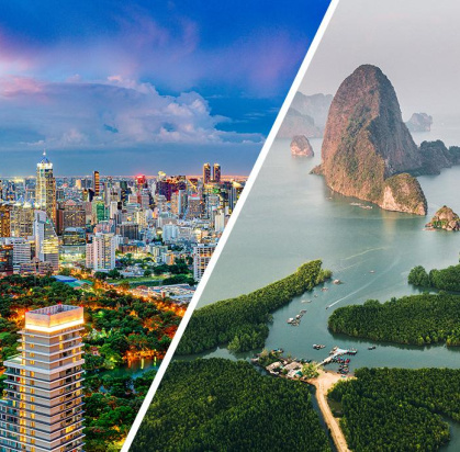 Combiné Ôcity Xperience Bizotel Premier Hotel & Residence 4* & Ôclub Experience Khaolak Emerald 5*, Combiné Thaïlande, Bangkok par Ôvoyages Combiné Ôcity Xperience Bizotel Premier Hotel & Residence 4* & Ôclub Experience Khaolak Emerald 5*, Combiné Thaïlande, Bangkok par Ôvoyages