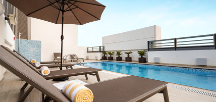 Hôtel Hampton by Hilton Dubai Al Barsha 3*, Séjour Emirats Arabes Unis, Dubaï par Ôvoyages Hôtel Hampton by Hilton Dubai Al Barsha 3*, Séjour Emirats Arabes Unis, Dubaï par Ôvoyages