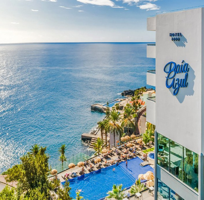 Hôtel Baia Azul 4*, Séjour Portugal, Madère, Île de Madère par Ôvoyages Hôtel Baia Azul 4*, Séjour Portugal, Madère, Île de Madère par Ôvoyages