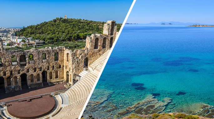 Combiné Athènes & île de Paros 2* ou 3*, Combiné Grèce & ses îles, Cyclades, Paros par Ôvoyages Combiné Athènes & île de Paros 2* ou 3*, Combiné Grèce & ses îles, Cyclades, Paros par Ôvoyages